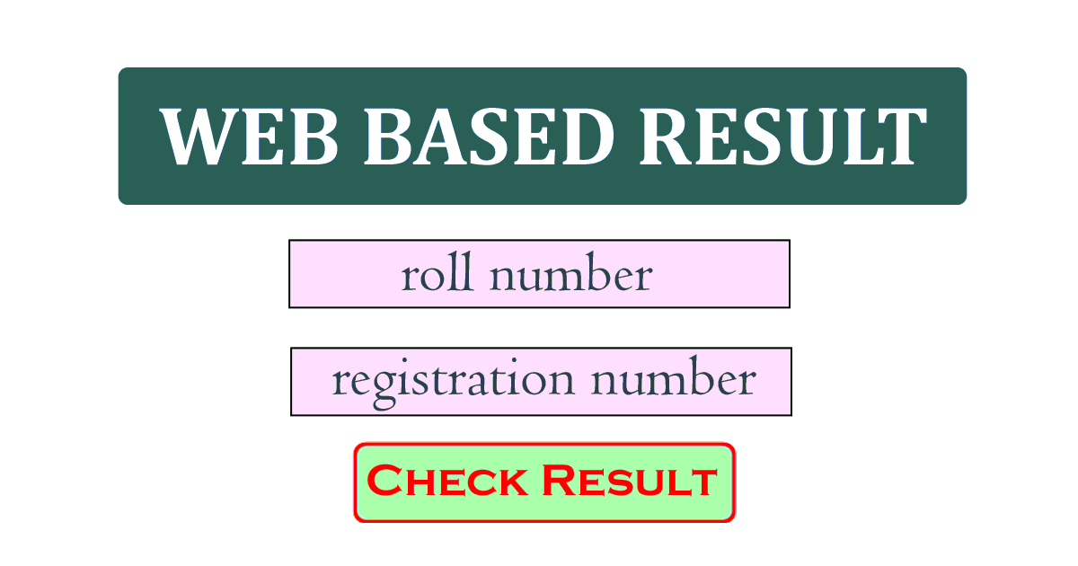 Web Based Result